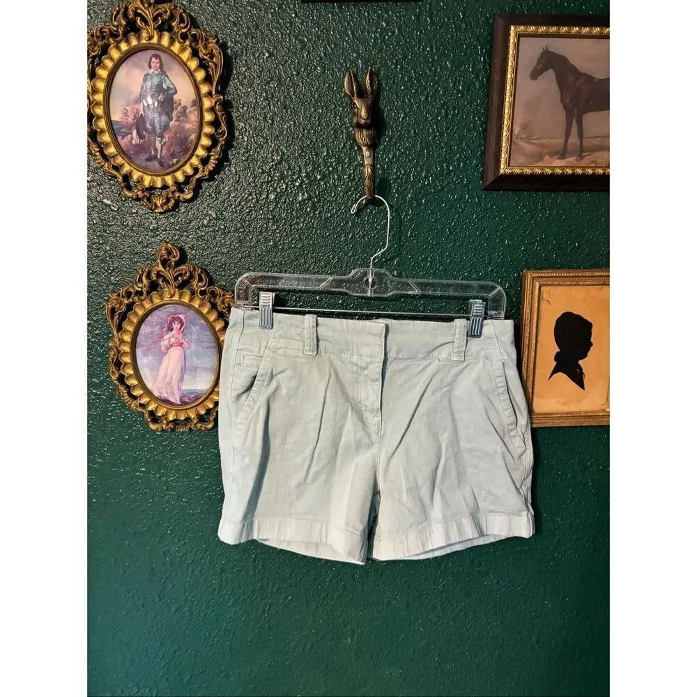 Vineyard Vines Everyday Herringbone Shorts Size 2 Baby Blue